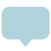 speech-bubble2 pale blue speech bubble for testimonials